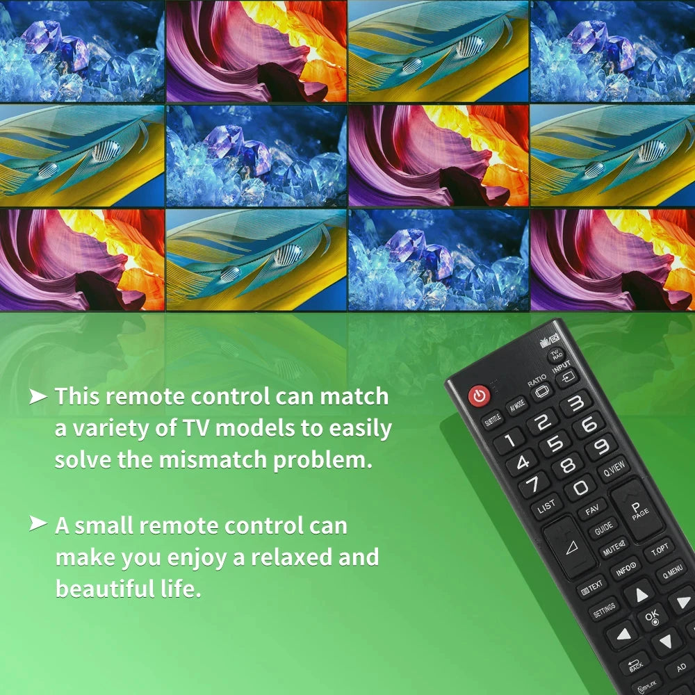 MRSVI Universal TV Remote Control AKB73715603 Suitable for L