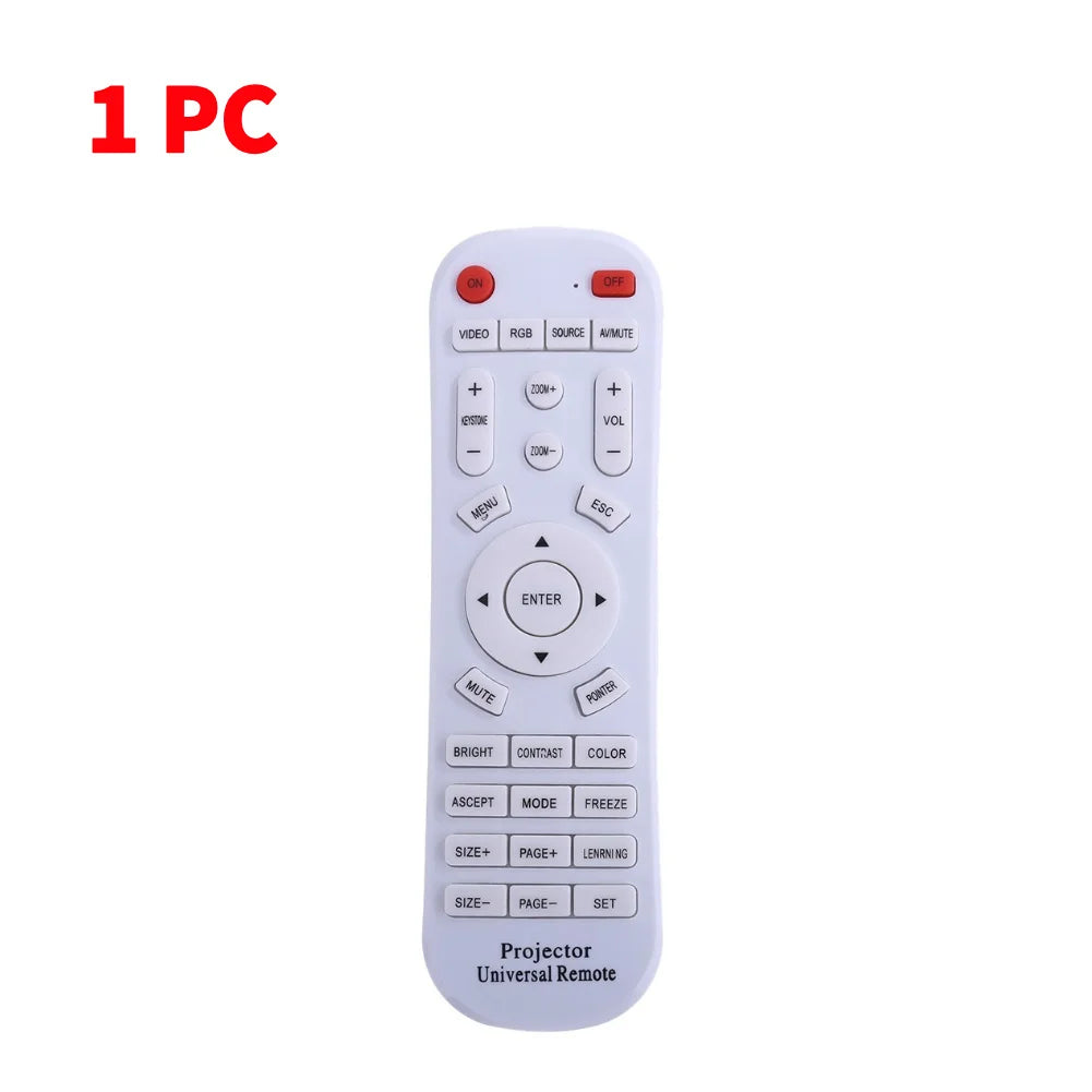 Universal Multifunctional Projector Remote Control Replacement Projector Remote Control for ThundeaL Byintek Vivicine WZATCO