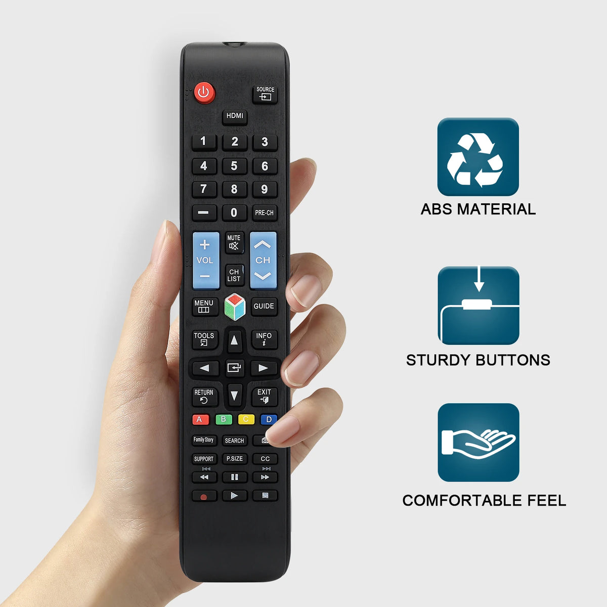 Universal Remote Control for Most Samsung Lcd Led Hdtv 3D Sm
