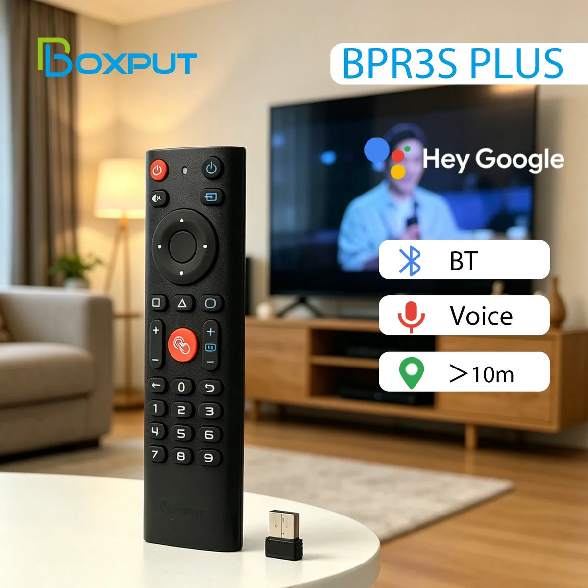 BOXPUT BPR3S Plus BPR2S Plus G10S Air Mouse Voice Remote Blu