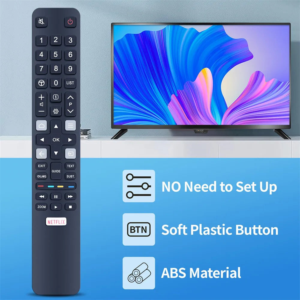 RC802N YU14 Universal Replacement Remote Control for TCL And
