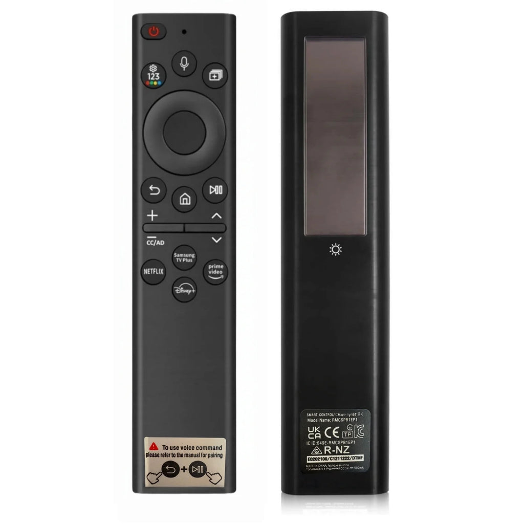New Solar Charging BN59-01385A Voice Remote Replacement for 