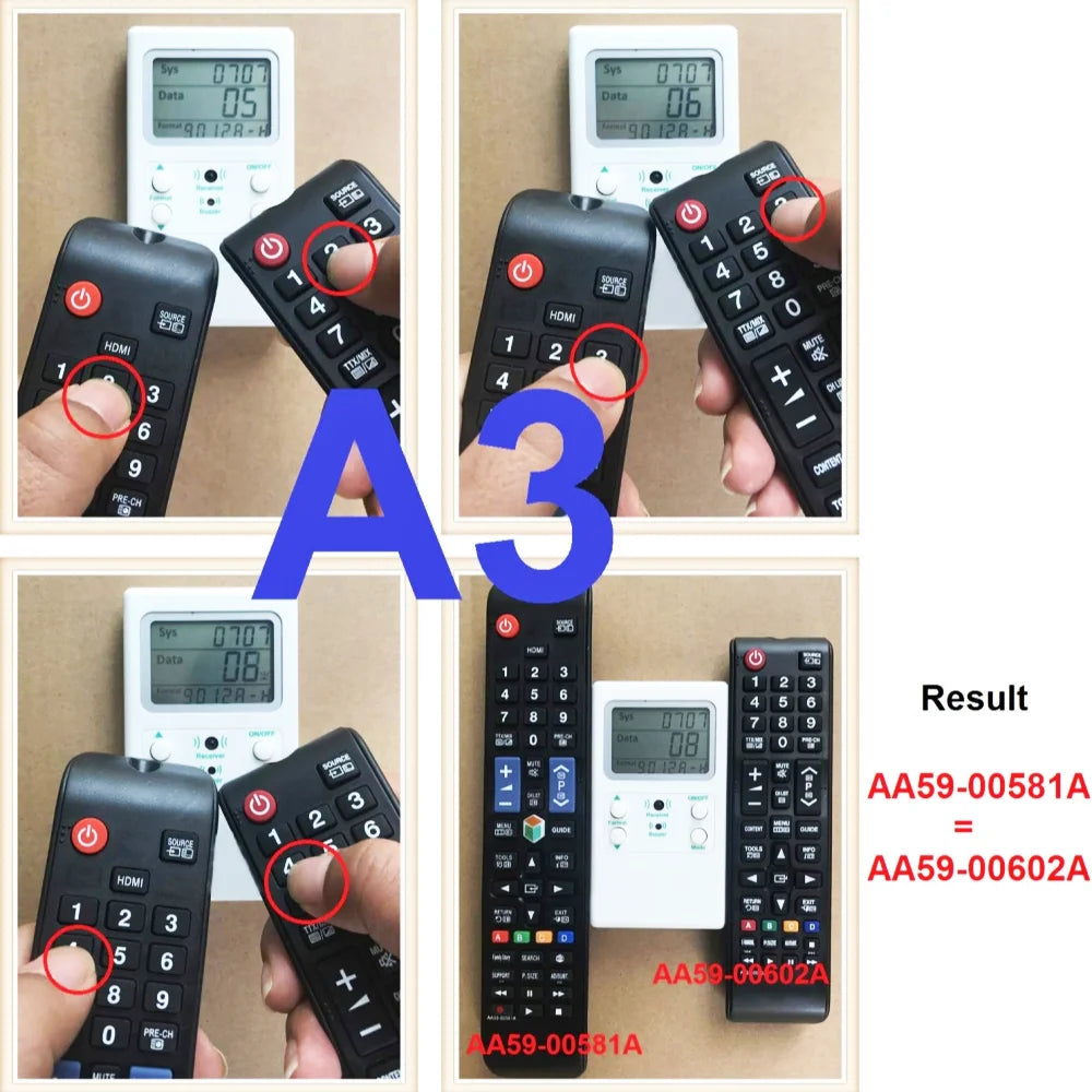 Universal IR Remote Control Decoder Tester Remote Control Te