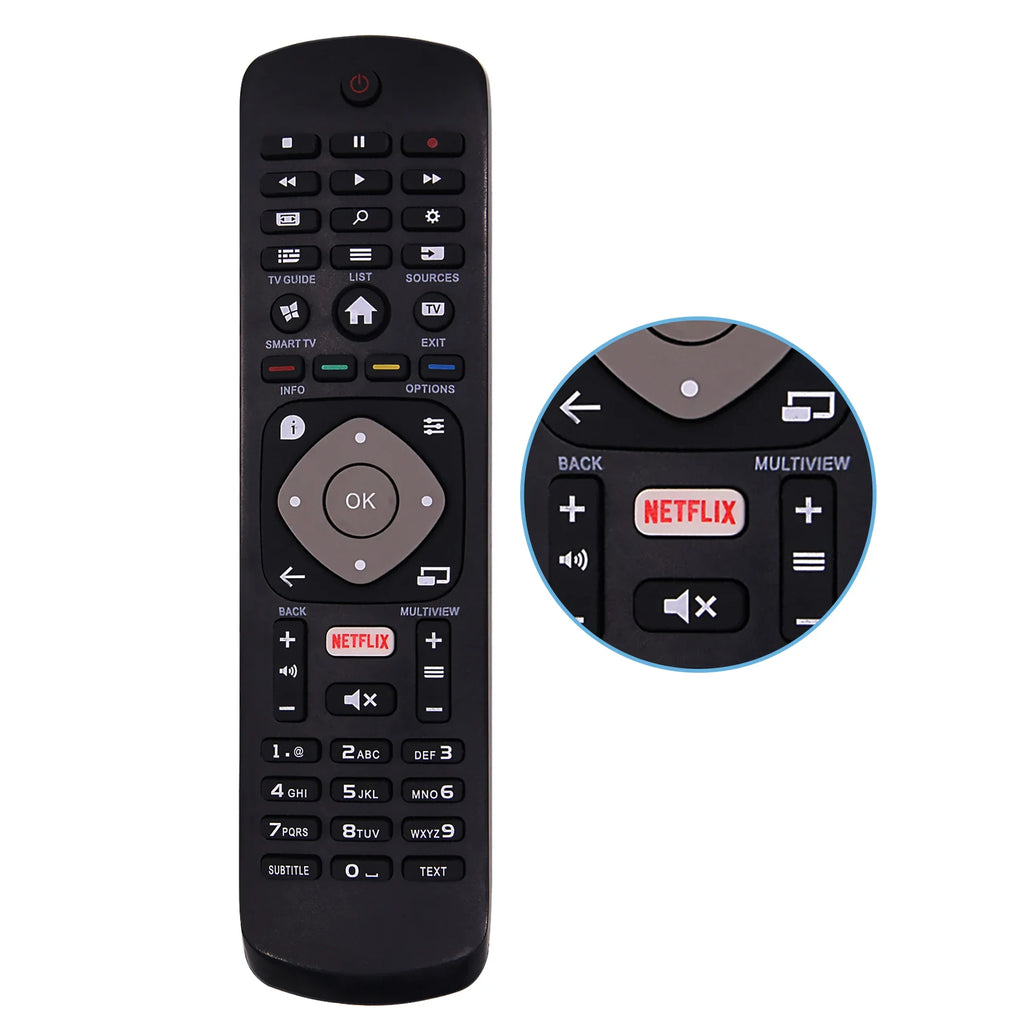 New Replacement Universal Remote Control with Netflix Button