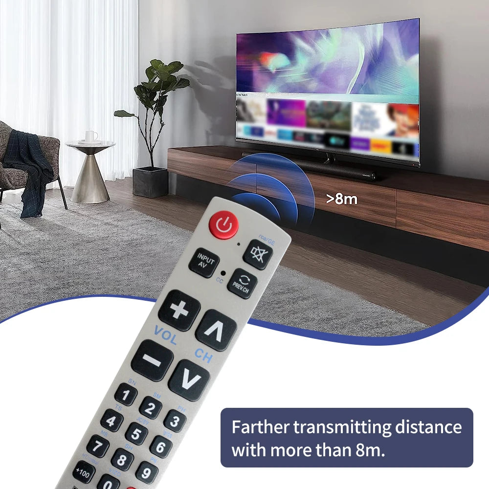 A-TV2 Big Button Universal Remote Replacement Use for L&G Sa