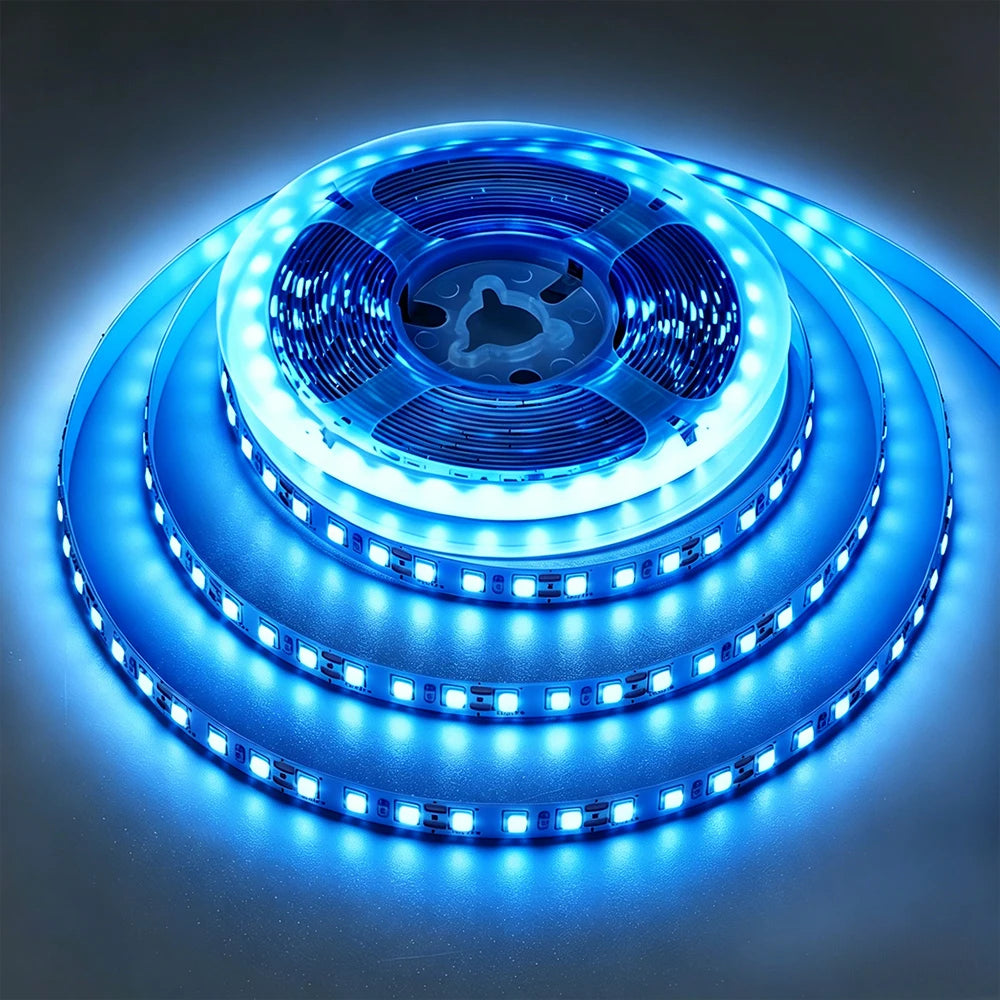 USB 2835 LED Light Strip High Brightness Cuttable Flexible Easy Install For TV Backlight Living Room Kitchen Shelf Home Lighting