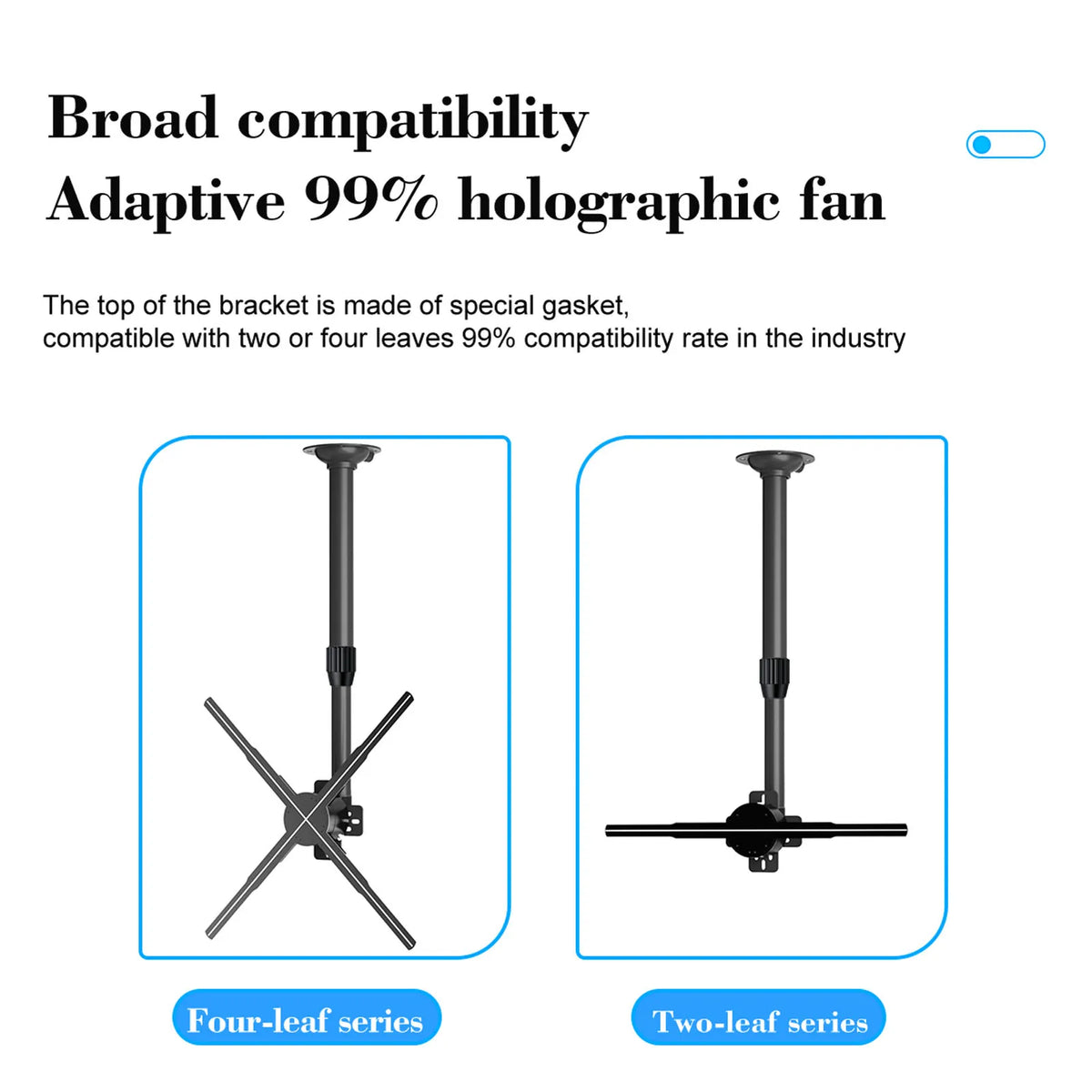 3D Advertising Display Adjustable Extendable 15.5 to 24 Inch