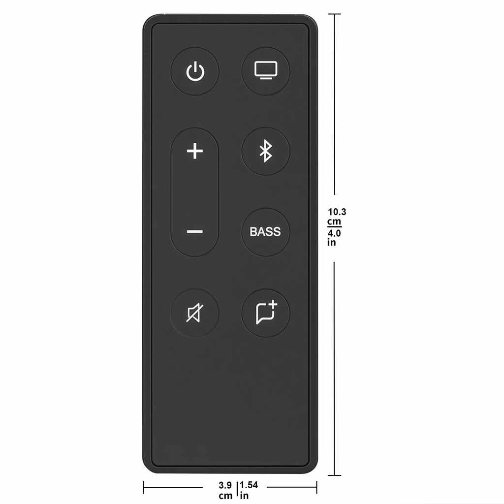 New Replacement Remote Control for Bose TV Speaker/Bose Solo