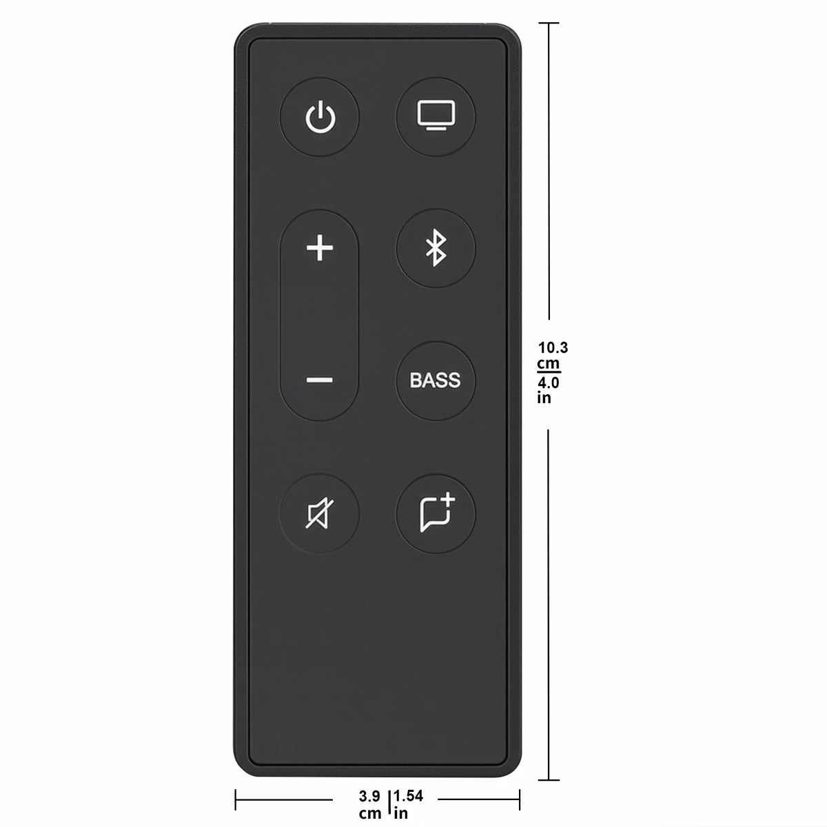 New Replacement Remote Control for Bose TV Speaker/Bose Solo