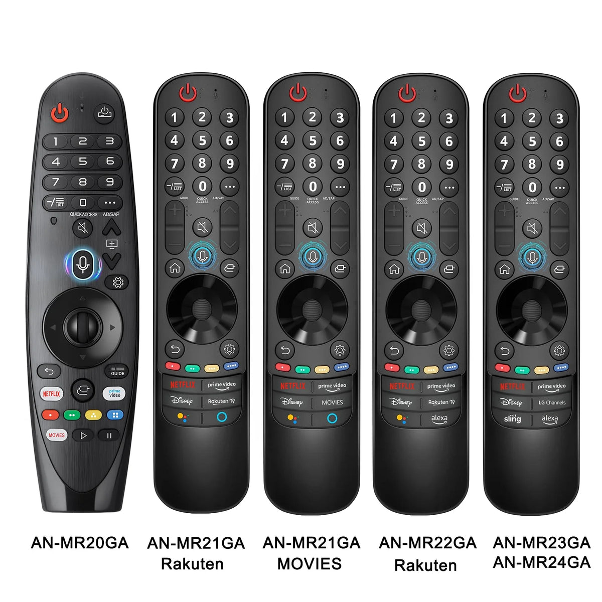 Replacement for L-G Magic Remote with Voice and Pointer Comp