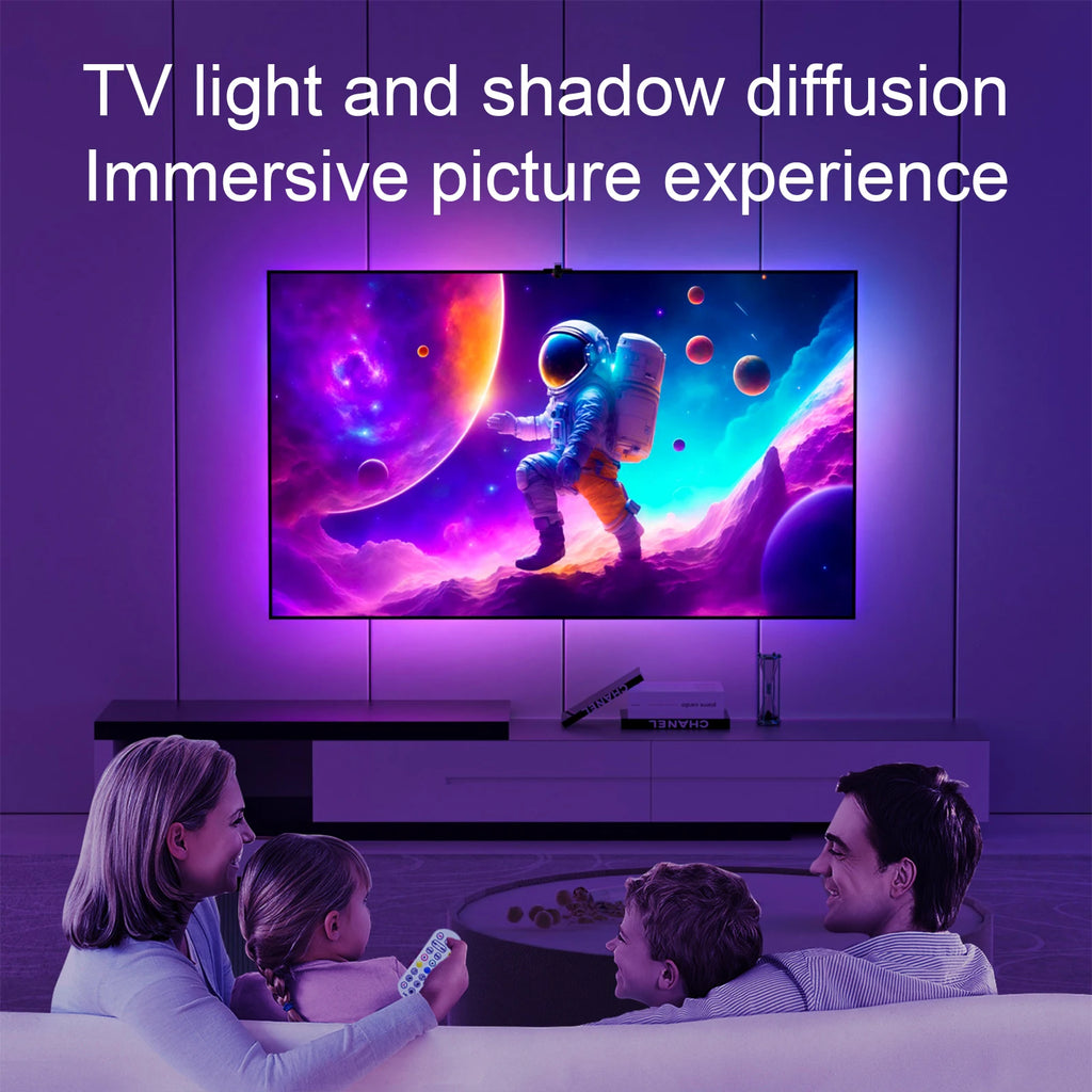 TV LED Backlight With Camera Ambient Strip Light Immersion L