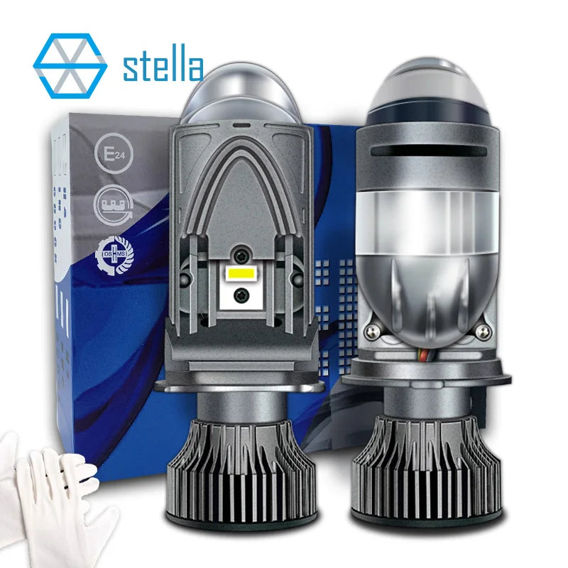 Stella Double Lens/Single Lens H4 LED Headlight Bulb Project