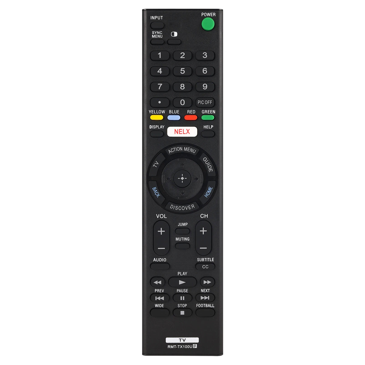 RMT-TX100U Universal Remote Control for Sony-TV-Remote All S