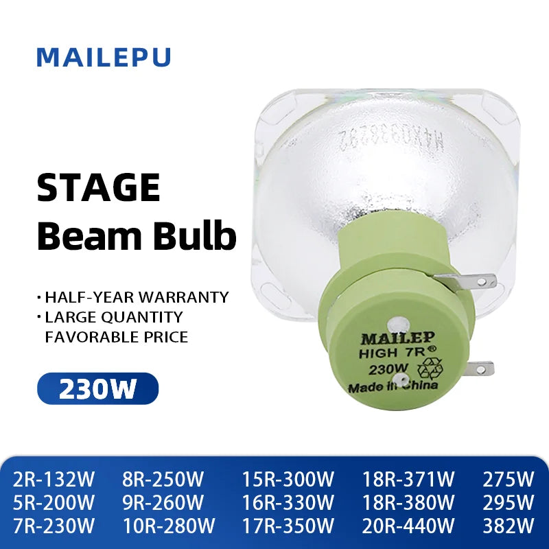 Stage Light 200W 5R / 7R 230W Metal Halide Lamp Moving Beam 