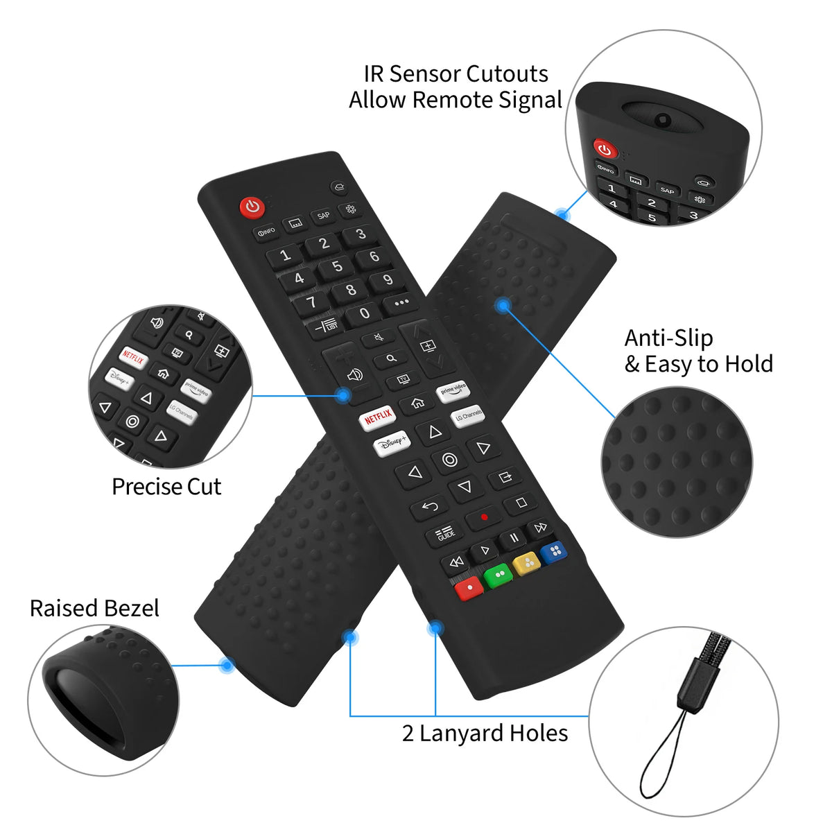 New For LG AKB76040302 LG AKB75375604 Remote Control Case So
