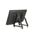 1 Pair Rolling TV Stand Mobile TV Stand with Wheels for 32-5