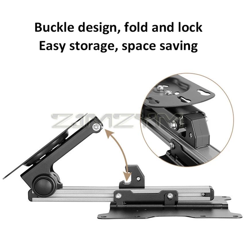 RV Folding Bracket 17-37 Inch TV Hanger Car Monitor Ceiling 