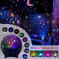 Projection Lamp RGB LED Starry Night Light USB Power Supply 