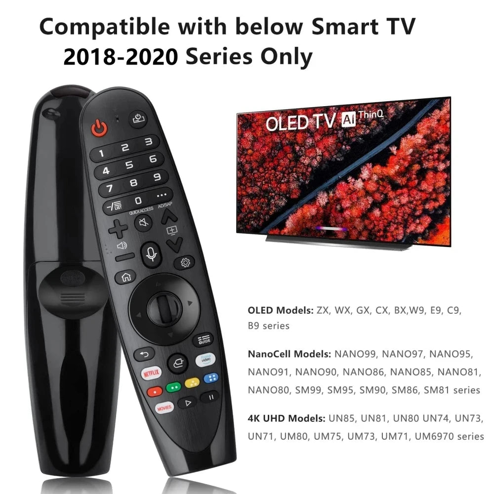Universal Magic Remote Voice Control Pointer Replacement for