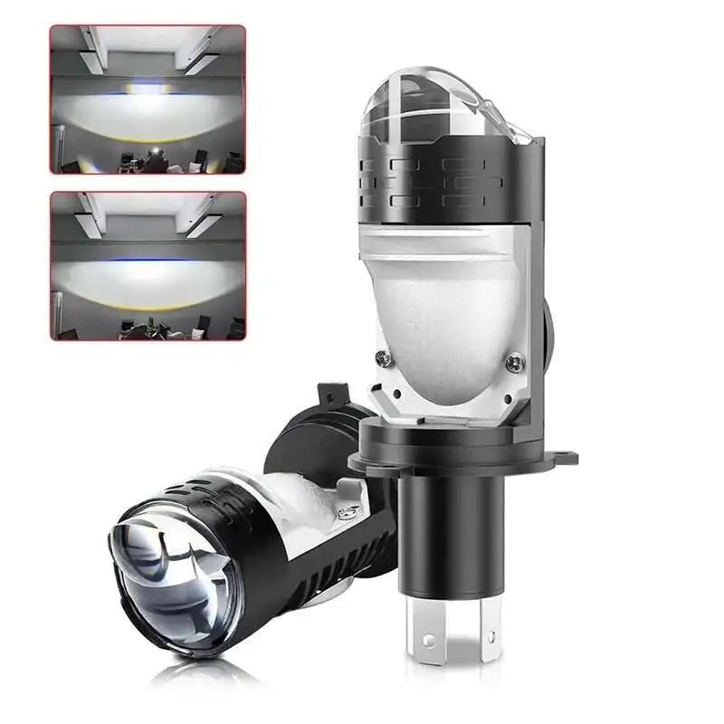 H4 Projector Lens LED Headlight Car Motorcycle 10000LM 100W 