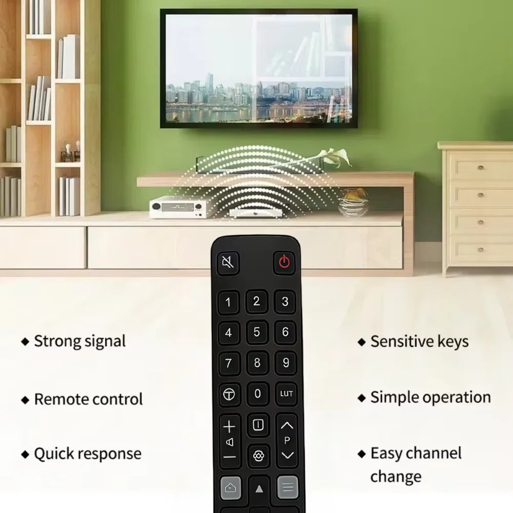 RC802N Universal Remote Control Smart TV Replacer For TCL 4K