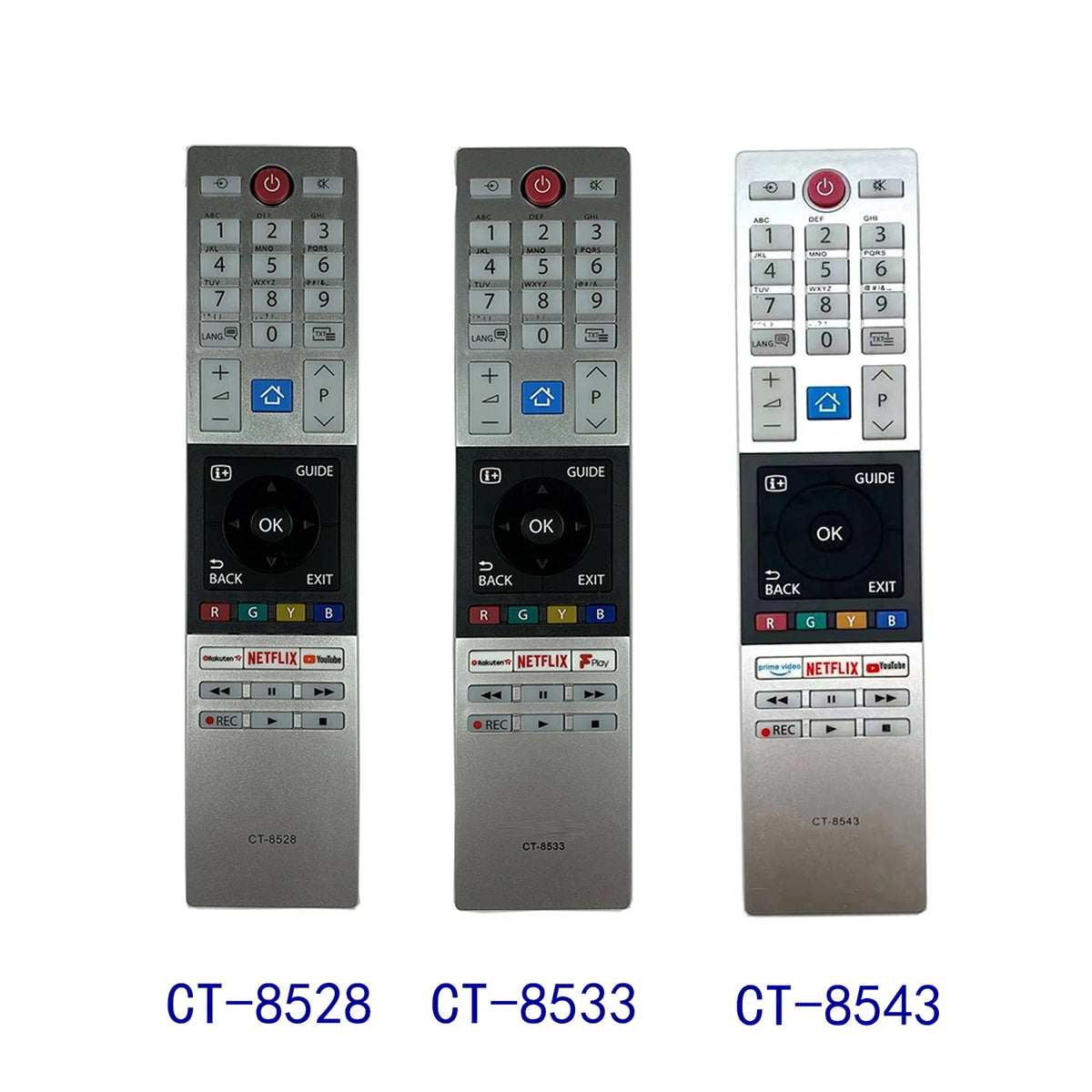 NEW Replacement For Toshiba TV Remote Control CT-8543 CT-852