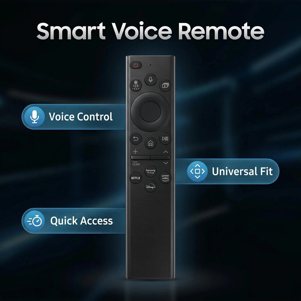 for Samsung Smart TV Remote Replacement Voice Control Compti