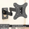Full Motion TV Monitor Wall Mount Bracket Articulating Arms 