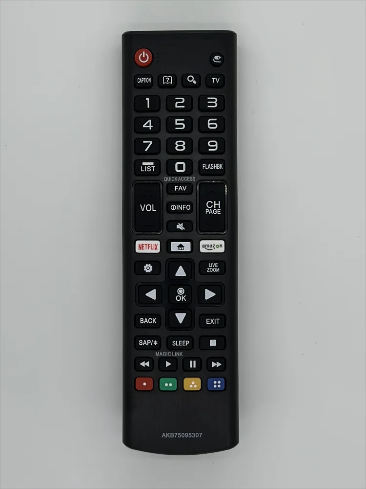 HIGH QUALITY ABS REMOTE CONTROL ABK75095307 FOR LG SMART TV 433MHZ 2015 2016 2017 2018 2019 2020 2021 2022 2023