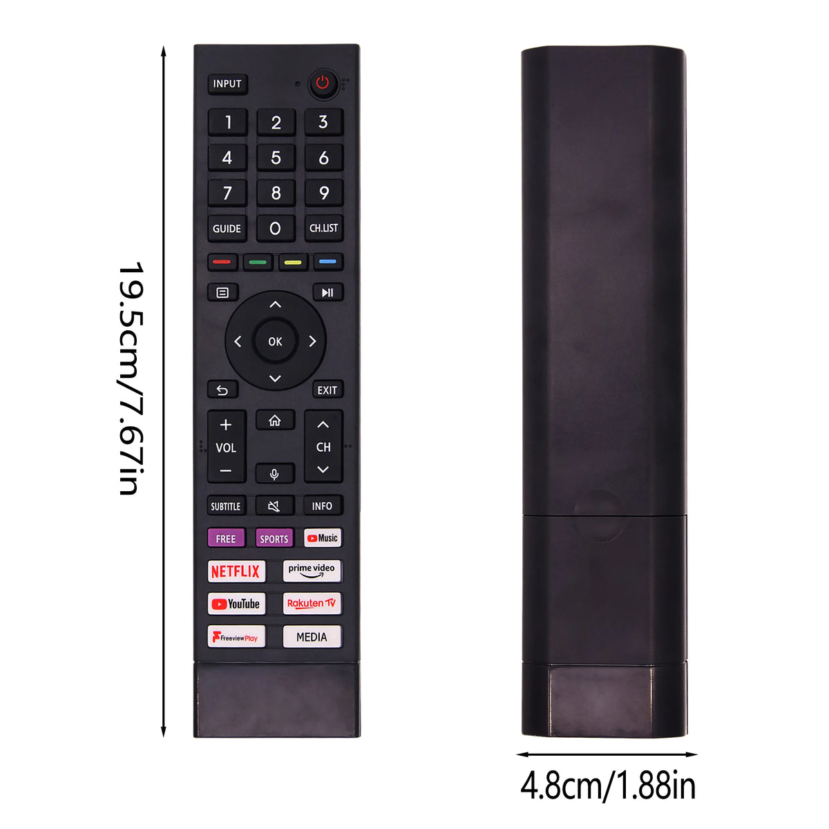 Replacement ERF3A80 New Infrared Remote Control For Hisense 