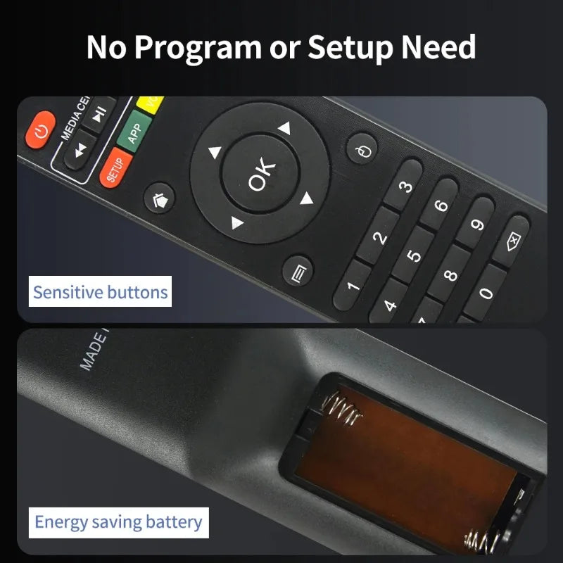 X96 Mini Replaced Universal Android TV Box Remote Control Fo