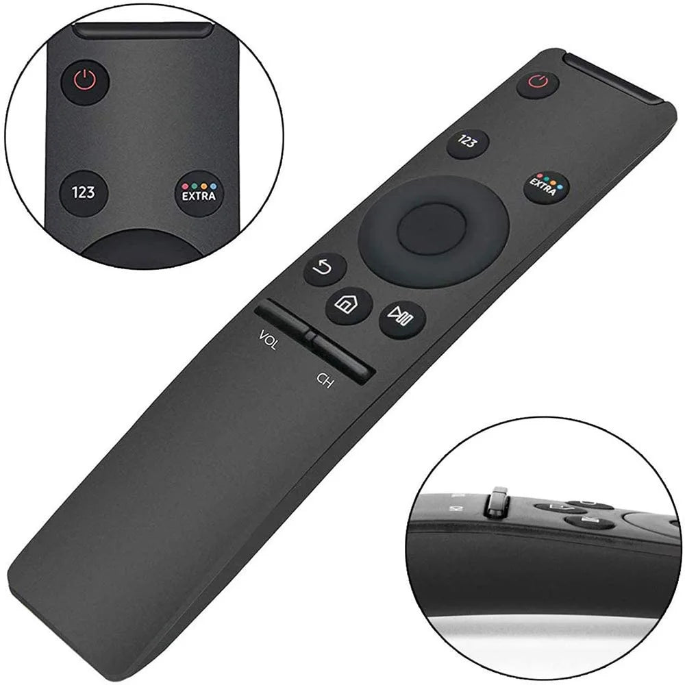 Smart Remote Control Replacement For Samsung HD 4K Smart Tv 