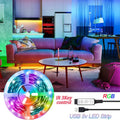RGB 5050 Led Lights for TV 3 Key Control Led Strip USB 5V Ta