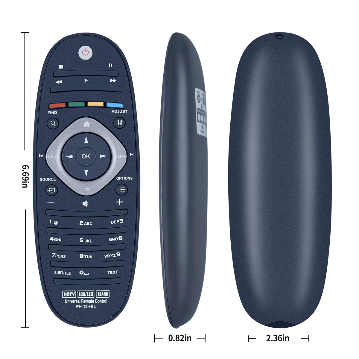 Replacement Remote Control Compatible with Philips LED LCD T