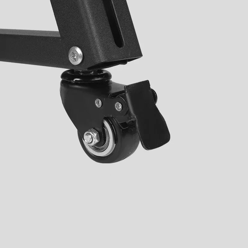 1 Pair Rolling TV Stand Mobile TV Stand with Wheels for 32-5