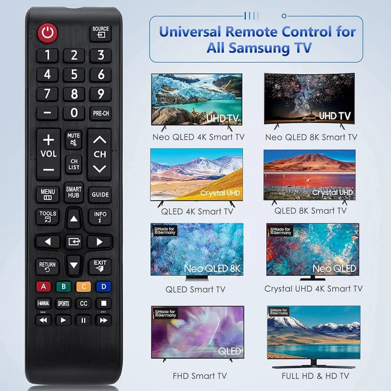 New TV Remote Control Smart TV Replacement Remote Control BN