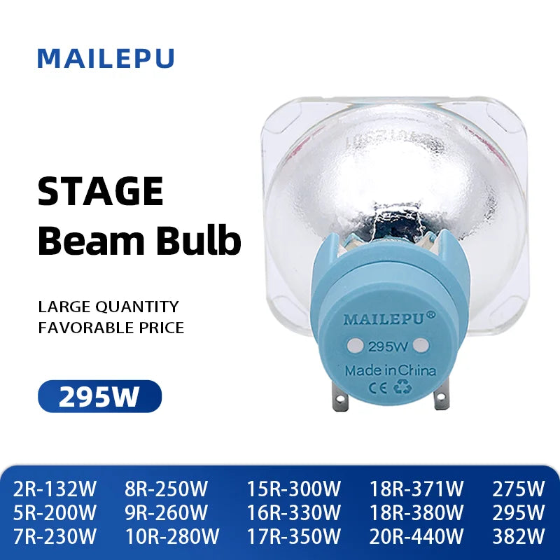 1PCS/Lot 14R Lamp SIRIUS HRI 295W Ballast Moving Head Beam L