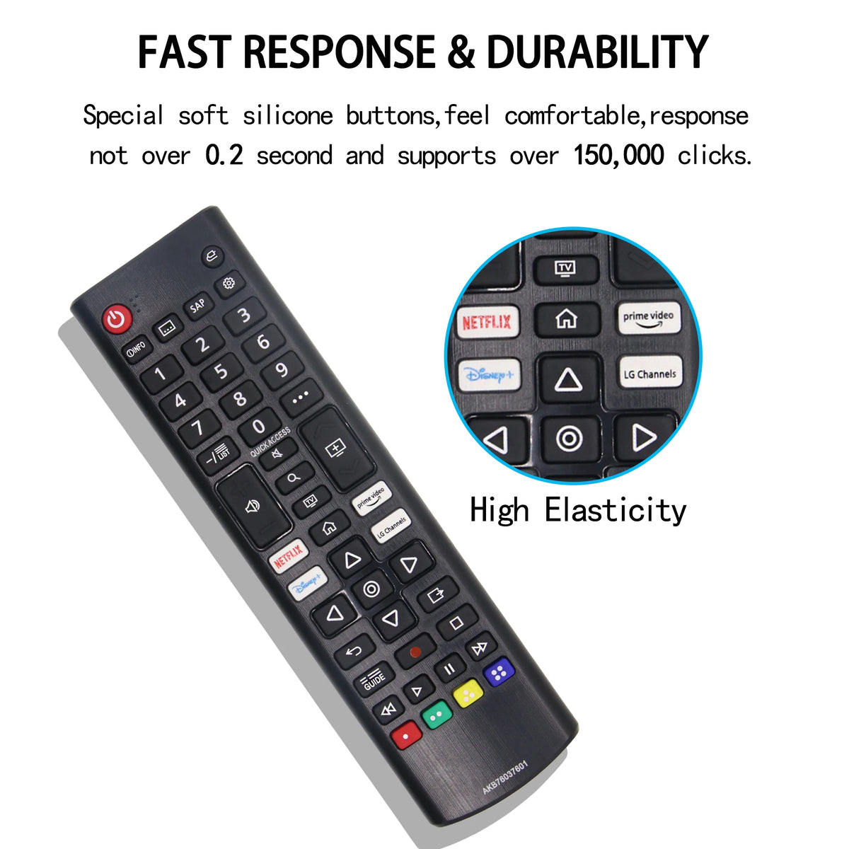 Universal Remote Control AKB76037601 for All Models LG TV LE