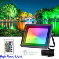 Rgb Outdoor Led Projector 220V Rgb Flood Light 10W 30W 100W 