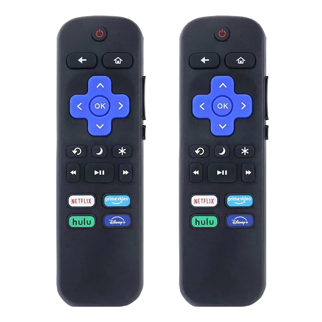 2 Pcs New Replacement Remote Control Fit for All Roku TV Com