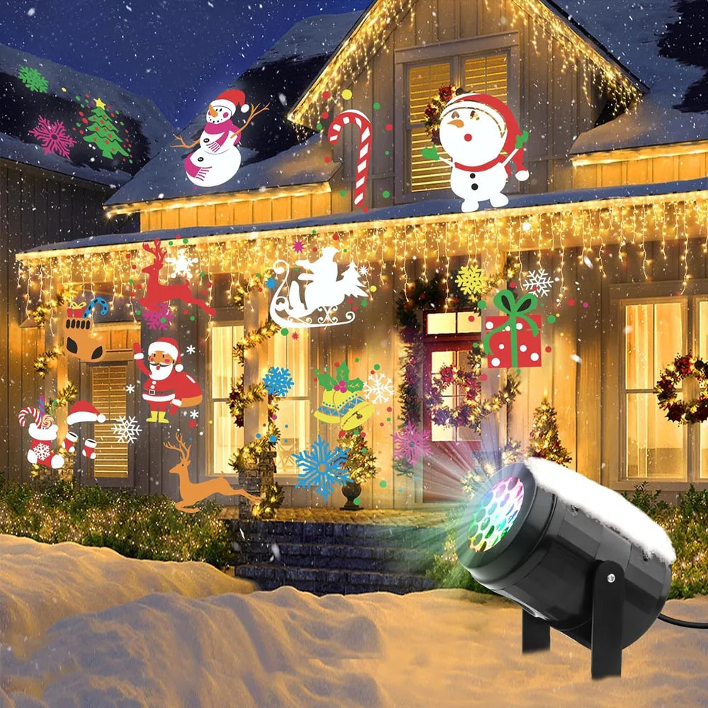 Christmas Projector Lights Outdoor Holiday Led Projection La