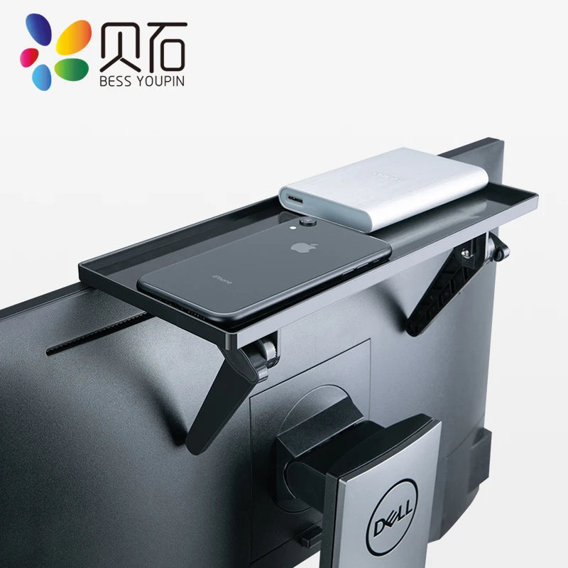 Adjustable TV Screen Top Shelf Display Shelf Computer Monito