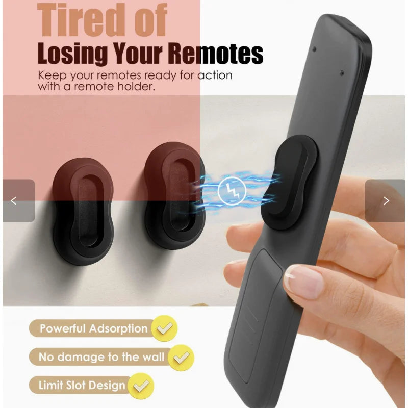Magnetic Remote Control Holder Strong Adhesive Universal Wal