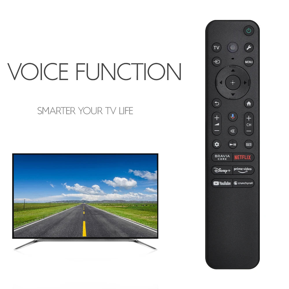 New RMF-TX810U Voice Remote Control Replacement For Sony Sma