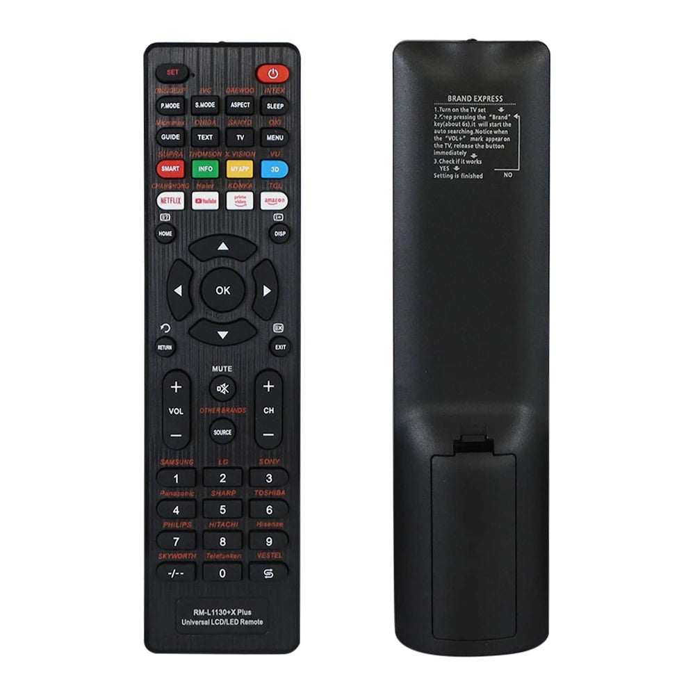NEWEST Replacement Rm-L1130+X RM-L1130+X plus Universal TV R