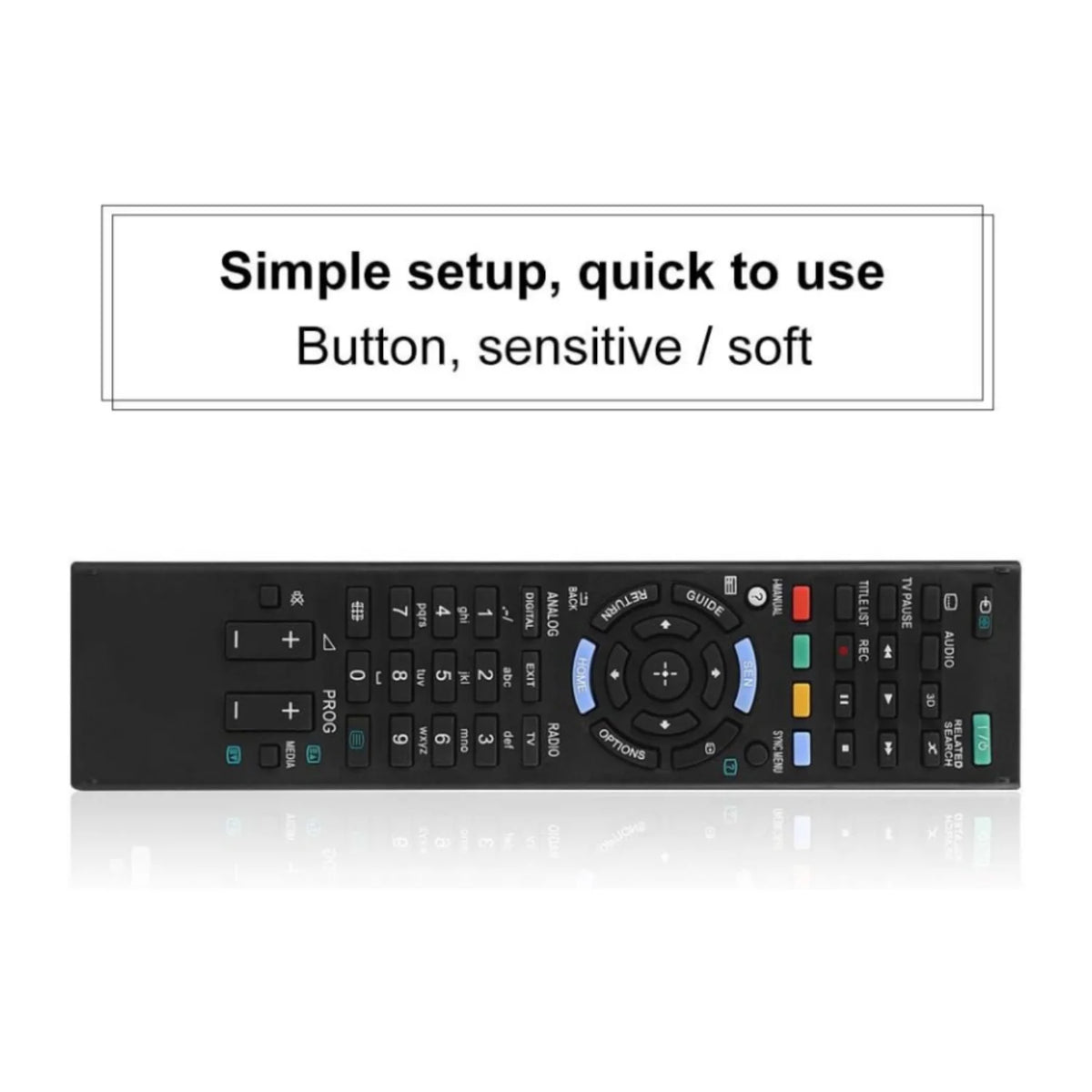 Universal RM-ED052 Remote Control Replacement for Sony Smart