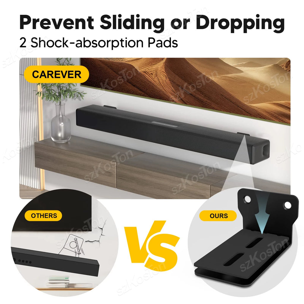 Speaker Stand Universal Sound Bar Mounts Holder for Samsung 