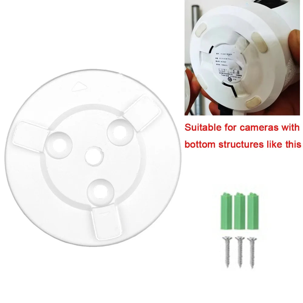 With 1/4 Screw 360 Rotation Mini Camera Holder No Punching Adjustable Monitor Bed Bracket Clip Fixation Camera PTZ Stand