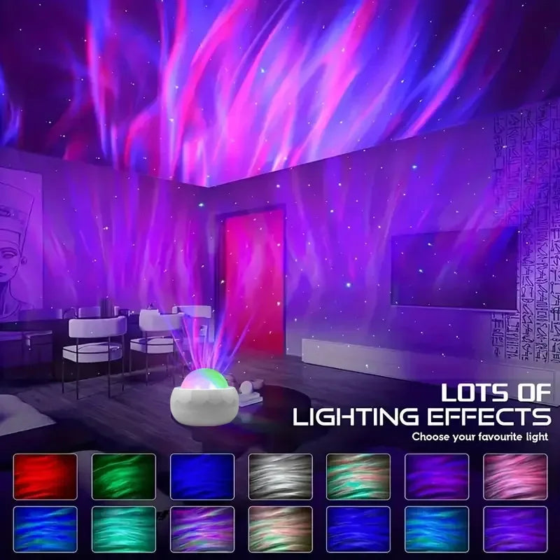 Aurora Starry Northern Light RGB Projection Night Lights USB