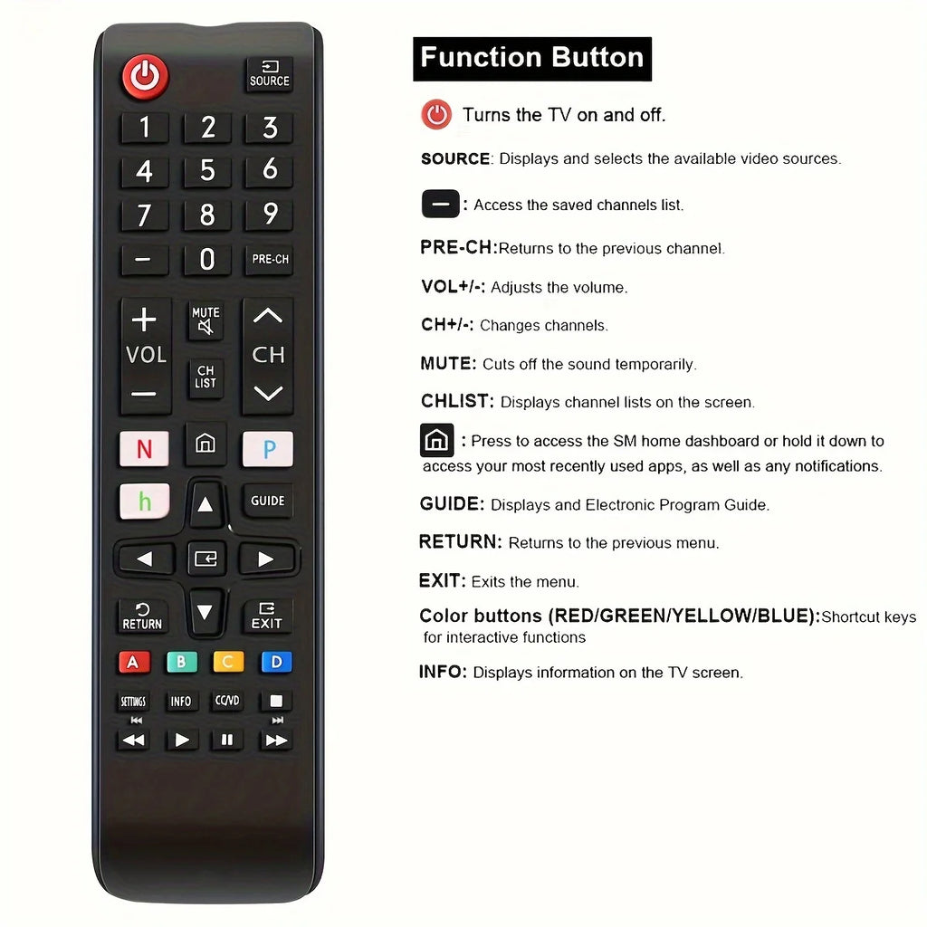Universal Remote Control Protective Case and Remote Control 